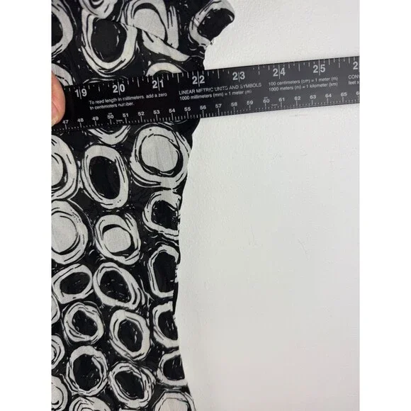 Allison Taylor Button Up Blouse Top Short Sleeve Women's Size‎ PXL petite - Picture 5 of 13